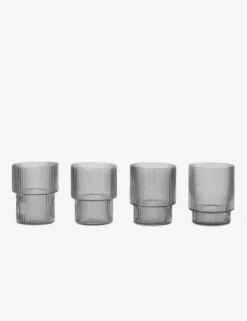 Ripple Glasses (Set Of 4) By Ferm Living -Home Product Store 100127 112 scaled