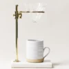 Brass & Marble Pour Over Stand By Farmhouse Pottery