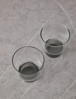 Aita Glass (Set Of 2) By Hudson Wilder 21 Aita Glass (Set Of 2) By Hudson Wilder -Home Product Store AitaSmokeBaseShortGlass setof211940