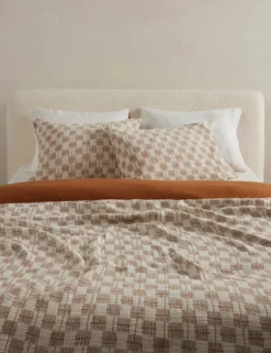 Basketweave Blanket By Sarah Sherman Samuel -Home Product Store BasketweaveBlanket Umber Ivory A0656737 2 Product scaled