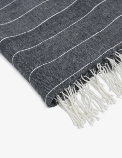 Melkam Bath Sheet By Bolé Road Textiles -Home Product Store BoleRoadTextiles MelkamBathSheet Onyx 6553