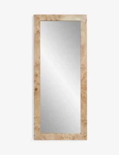 Bree Burl Wood Floor Mirror