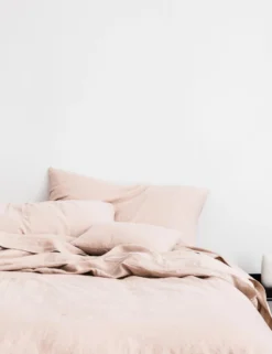 European Flax Linen Duvet Cover By Cultiver -Home Product Store CULTIVER Bed Blush 856f28d2 7166 4fde a87a 880181bd39f5 scaled