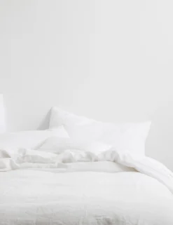 European Flax Linen Duvet Cover By Cultiver -Home Product Store CULTIVER Bed White f0afe99b 474b 4e83 9bb6 2fb521ba2e0a scaled