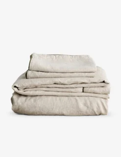 European Flax Piped Linen Sheet Set By Cultiver -Home Product Store CULTIVER Piped Natural Forest Sheet Set c7560186 a2f2 42cd bc68 9a3bc3b2a389 scaled