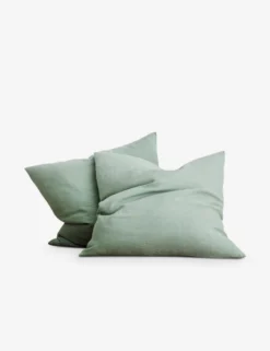European Flax Linen Euro Pillowcases (Set Of 2) By Cultiver -Home Product Store CULTIVER Sage Euros 3c7be7c1 56a3 4e70 a5bf 74aa85ebf64a scaled