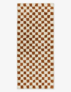 Checkerboard Bath Mat By Sarah Sherman Samuel 19 Checkerboard Bath Mat By Sarah Sherman Samuel -Home Product Store CheckerboardBathMatbySarahShermanSamuel Umber 2 x5 A0656926 scaled
