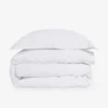 Classico Hemstitch Cotton Sateen Duvet Set By Pom Pom At Home