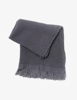 Ella Waffle Hand Towel By House No. 23 19 Ella Waffle Hand Towel By House No. 23 -Home Product Store ELLAHANDTOWEL ANTHRACITE PRODUCT scaled