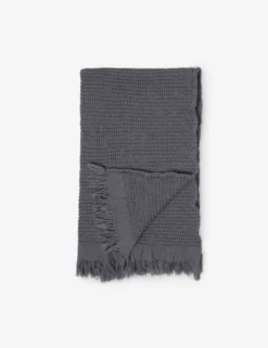 Ella Waffle Towel By House No. 23 -Home Product Store EllaTowel 17316 ANTHRACITE PRODUCT scaled