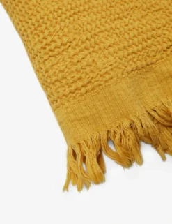 Ella Waffle Towel By House No. 23 -Home Product Store EllaTowel Mustard 17448 scaled