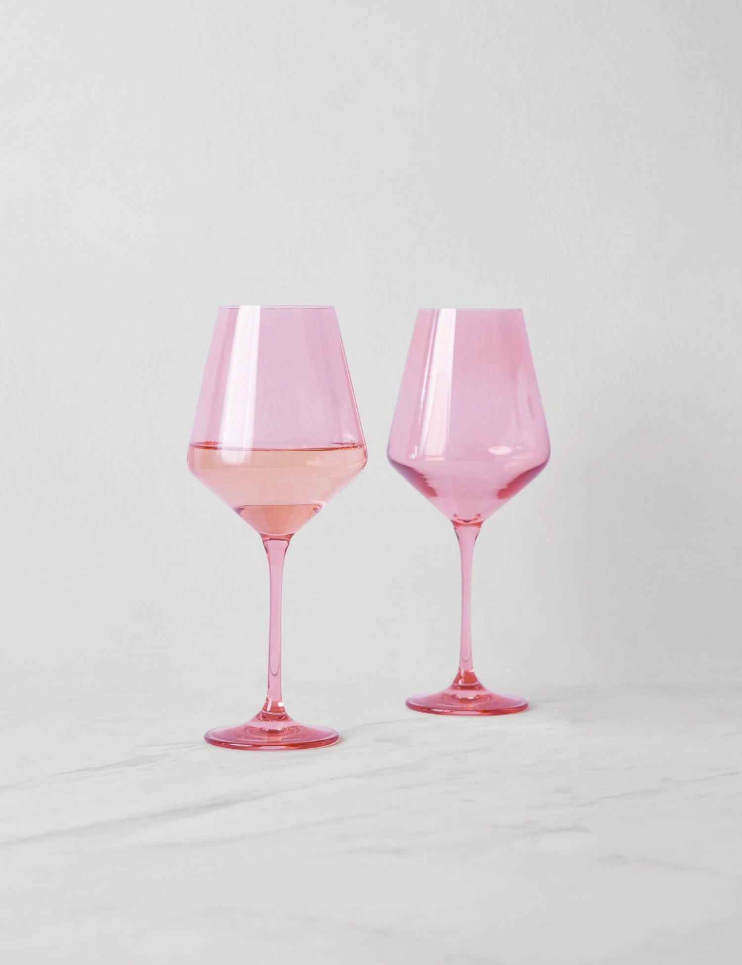 Stemware (Set Of 2) By Estelle Colored Glass 12 Stemware (Set Of 2) By Estelle Colored Glass - Image 12