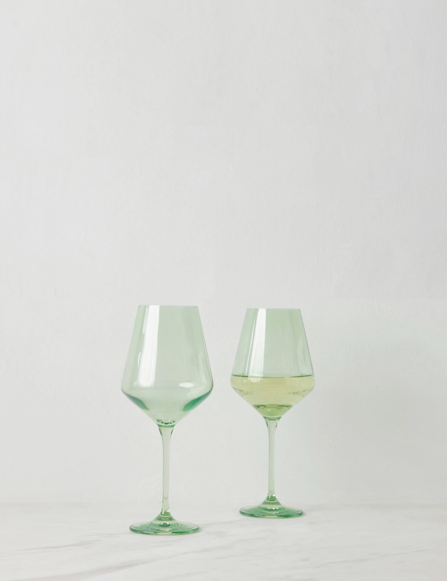 Stemware (Set Of 2) By Estelle Colored Glass 5 Stemware (Set Of 2) By Estelle Colored Glass - Image 5
