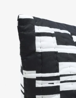 Gemma Sham, (Set Of 2) -Home Product Store GemmaSham Standard BlackandNatural 2807 scaled