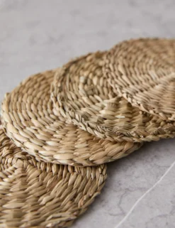 Taio Coasters (Set Of 4) -Home Product Store Hand WovenSeagrassCoasters Setof4 15602 scaled