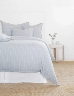 Henley Cotton Sham By Pom Pom At Home -Home Product Store HenleyBedSky2 e4324f2b 62ec 4510 848a ea07abcb5970