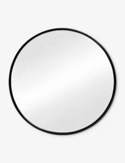 Idris Round Mirror -Home Product Store IdrisMirror Black Round A0656676 047 Product scaled