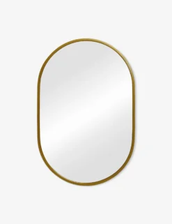 Idris Oval Mirror -Home Product Store IdrisMirror Gold Oval A06566815127 Product scaled