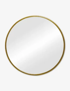 Idris Round Mirror -Home Product Store IdrisMirror Gold Round A06566775106 Product scaled