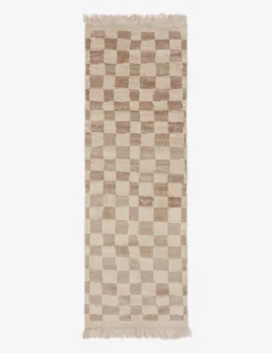 Irregular Checkerboard Rug By Sarah Sherman Samuel -Home Product Store IrregularCheckerboardRugbySarahShermanSamuel Natural2.6x8 3884 1000x ccf441f1 c14a 4436 84a4 3f8fa6430884