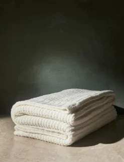 Knit Waffle Weave Throw By Kashwere