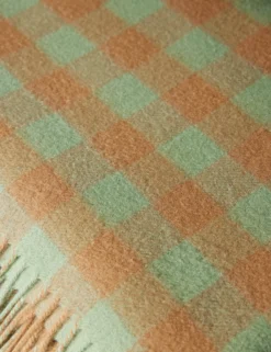 Lambswool Throw By Tartan Blanket Co 33 Lambswool Throw By Tartan Blanket Co -Home Product Store LambswoolThrow PistachioGinghambyTartanBlanketCo 16181 Swatch SITECROP scaled