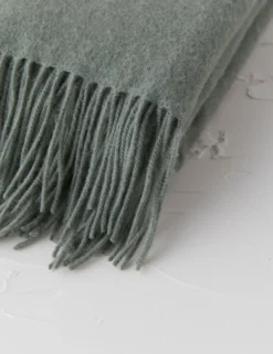 Lambswool Throw By Tartan Blanket Co 22 Lambswool Throw By Tartan Blanket Co -Home Product Store LambswoolThrowbyTartanBlanketCo. SageMelange A06570275196 scaled