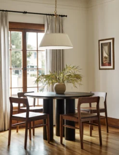 Golda Pendant Light -Home Product Store Lulu and Georgia DiningRoomIII MojaveTable 0388 V2 Site Crop Lifestyle 1 scaled