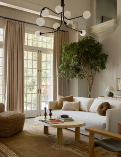 Damon Chandelier -Home Product Store Lulu and Georgia LivingRoomIIIDamonchandelier Bronze Site Crop Lifestyle 2 scaled