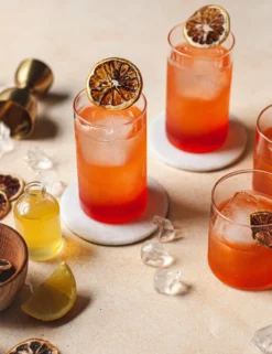 Marble Laurel Coasters (Set Of 4) By Farmhouse Pottery -Home Product Store Marble Coaster 1 2