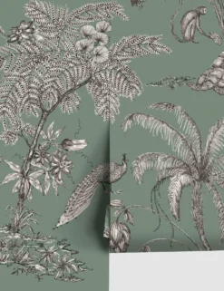 Scalamandre MOA Wallpaper By Sandberg -Home Product Store Moa juniper 240 68 RollShot SITECROP scaled