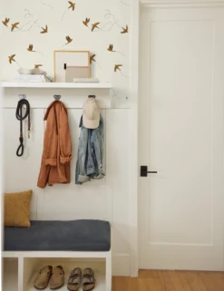 Sparrow Wallpaper By Rylee + Cru -Home Product Store MudRoomVignette2 5733 Empty SITECROP 7019e327 2438 45c6 b773 2fd626f2a295