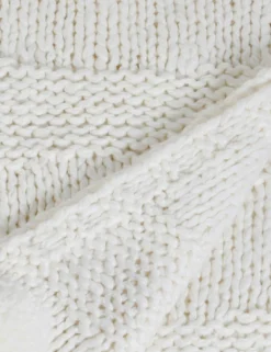 Oulu Throw By Pom Pom At Home 16 Oulu Throw By Pom Pom At Home -Home Product Store OuluWinterWhiteThrow swatch