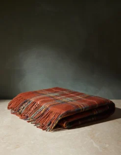 Recycled Wool Throw By Tartan Blanket Co -Home Product Store RecycledWoolThrow StewartRoyalAn Product scaled