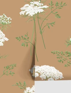 The Queens Lace Wallpaper By Sarah Jessica Parker -Home Product Store SJP QueensLace Pecan scaled