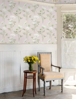 The Queens Lace Wallpaper By Sarah Jessica Parker -Home Product Store SJPxWS The Queen s Lace Oyster RS scaled