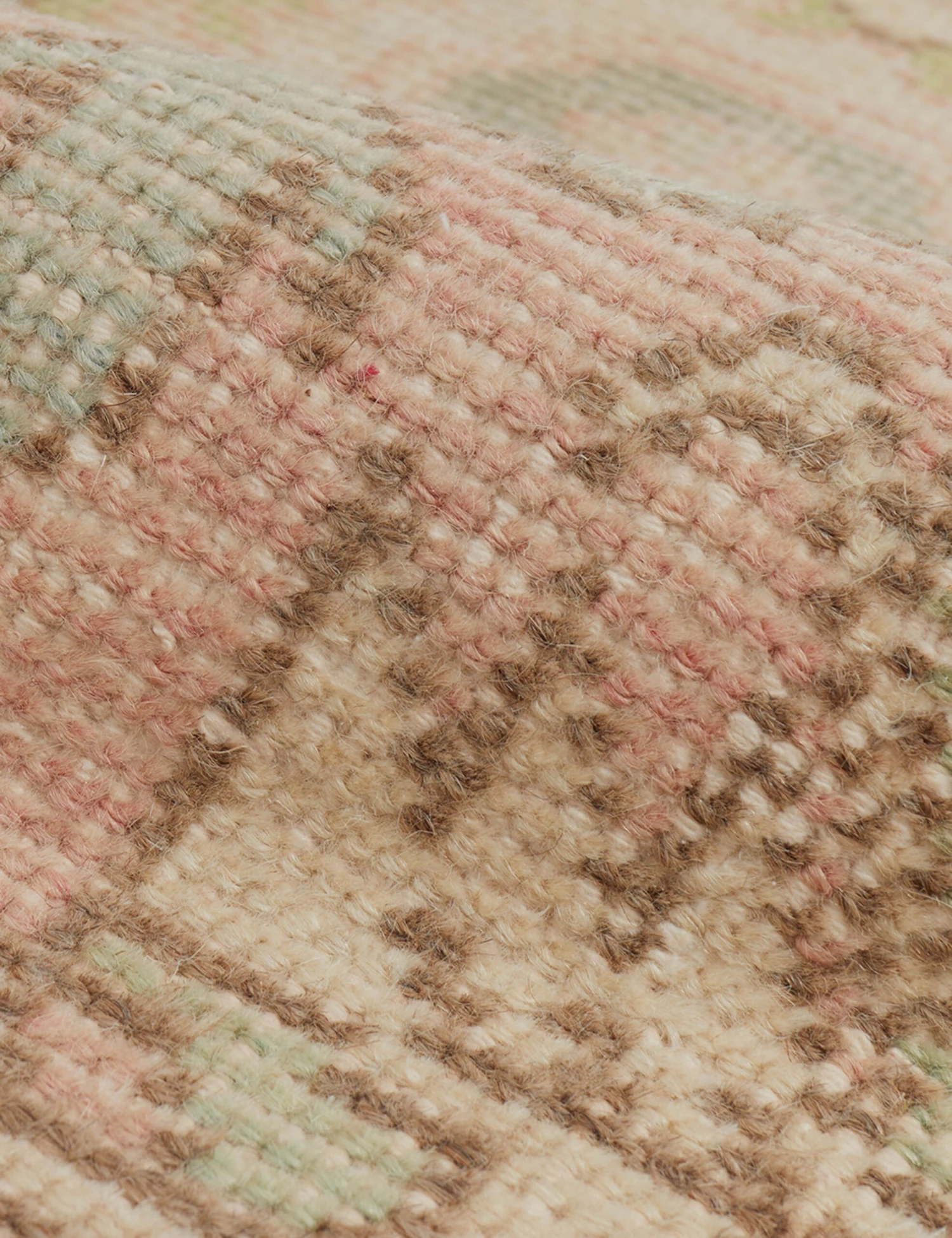 Vintage Turkish Mini Rug No. 178, 2'9" X 1'5" 3 Vintage Turkish Mini Rug No. 178, 2'9" X 1'5" - Image 3