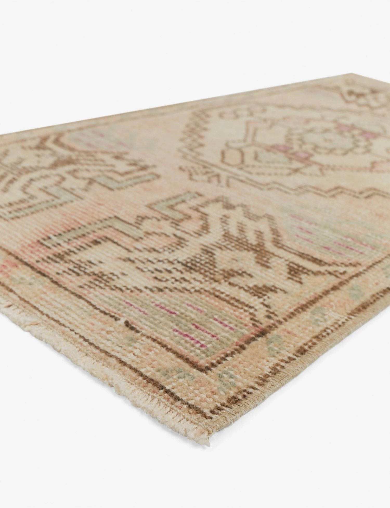 Vintage Turkish Mini Rug No. 179, 1'5" X 3'" - Image 2