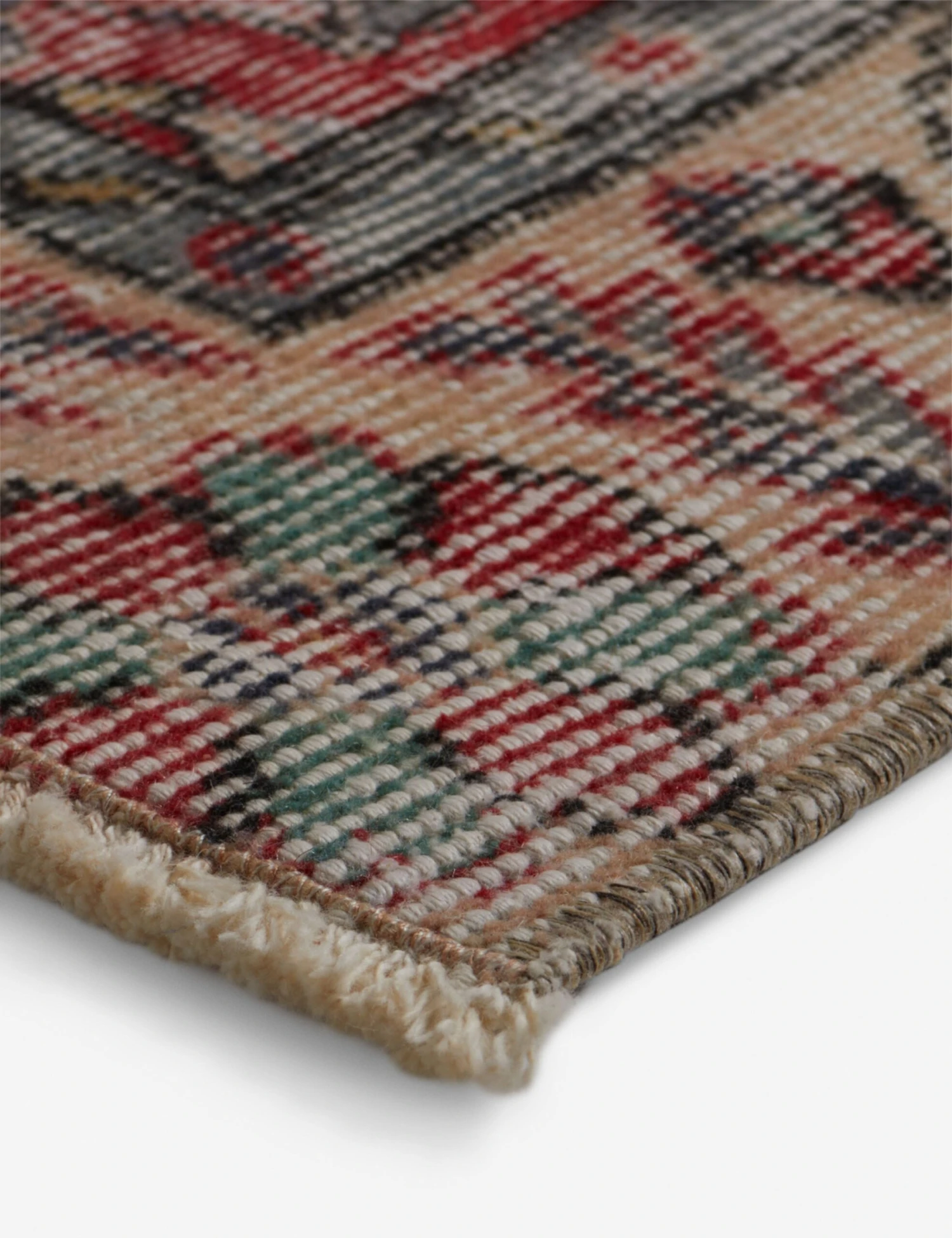 Vintage Turkish Hand-Knotted Wool Rug No. 182, 4'4" X 8'2" - Image 2