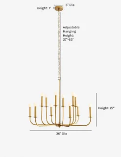 Breck Chandelier By Arteriors -Home Product Store arteriors breck chandelier antique brass scaled