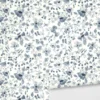Blue Floral Wallpaper By Rylee + Cru