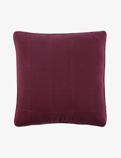 Antwerp Large Quilted Euro Sham By Pom Pom At Home