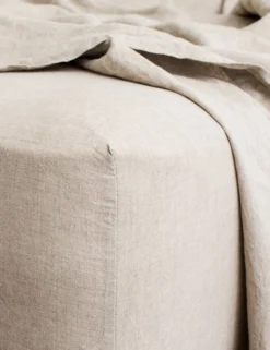 European Flax Linen Fitted Sheet By Cultiver 32 European Flax Linen Fitted Sheet By Cultiver -Home Product Store cultiver linen bedding natural fitted sheet 1 1 scaled