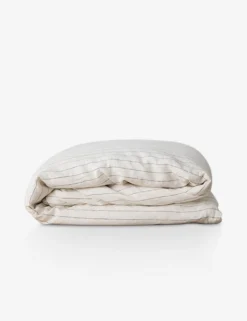 European Flax Linen Duvet Cover By Cultiver -Home Product Store cultiver linen bedding pencil stripe duvet cover scaled