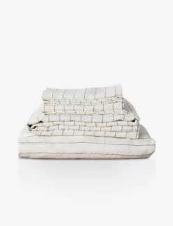 European Flax Linen Sheet Set By Cultiver 38 European Flax Linen Sheet Set By Cultiver -Home Product Store cultiver linen bedding pencil stripe sheet set scaled