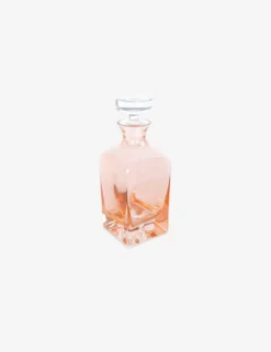 Decanter By Estelle Colored Glass -Home Product Store ecdecanterblushpink501 2 scaled