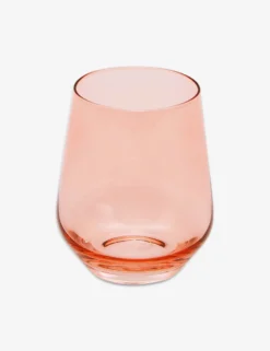 Stemless Wine Glass, (Set Of 6) By Estelle Colored Glass -Home Product Store estelle stemware pink 301 677f8493 e049 4473 adc0 ff871f5733f7 scaled