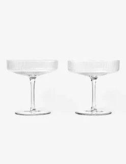 Ripple Champagne Coupe (Set Of 2) By Ferm Living