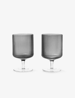 Ripple Wine Glasses (Set Of 2) By Ferm Living -Home Product Store fermLIVING AW19 RippleWineGlasses 100489112 1 Product scaled