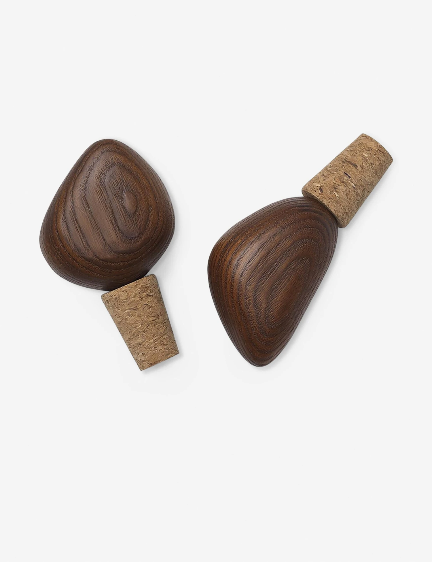 Cairn Wine Stopper (Set Of 2) By Ferm Living 1 Cairn Wine Stopper (Set Of 2) By Ferm Living